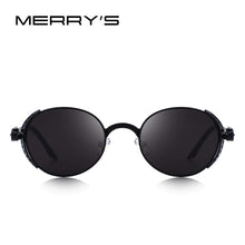 Load image into Gallery viewer, Men/Women Steampunk Vintage Sunglasses Brand Design Sunglasses UV400 Protection S'6166
