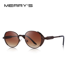 Load image into Gallery viewer, Men/Women Steampunk Vintage Sunglasses Brand Design Sunglasses UV400 Protection S'6166