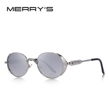 Load image into Gallery viewer, Men/Women Steampunk Vintage Sunglasses Brand Design Sunglasses UV400 Protection S'6166