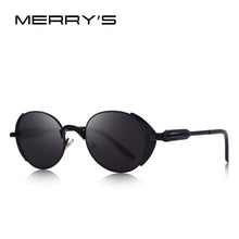 Load image into Gallery viewer, Men/Women Steampunk Vintage Sunglasses Brand Design Sunglasses UV400 Protection S'6166