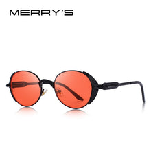 Load image into Gallery viewer, Men/Women Steampunk Vintage Sunglasses Brand Design Sunglasses UV400 Protection S'6166