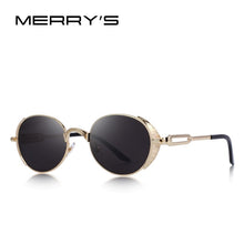 Load image into Gallery viewer, Men/Women Steampunk Vintage Sunglasses Brand Design Sunglasses UV400 Protection S'6166