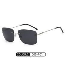 Carica l&#39;immagine nel visualizzatore di Gallery, Uomo Donna Occhiali da sole Classici fotocromatici polarizzati UV400 Lente gialla Driver Guida notturna Occhiali sportivi da uomo 115