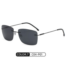 Carica l&#39;immagine nel visualizzatore di Gallery, Uomo Donna Occhiali da sole Classici fotocromatici polarizzati UV400 Lente gialla Driver Guida notturna Occhiali sportivi da uomo 115