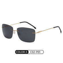 Carica l&#39;immagine nel visualizzatore di Gallery, Uomo Donna Occhiali da sole Classici fotocromatici polarizzati UV400 Lente gialla Driver Guida notturna Occhiali sportivi da uomo 115