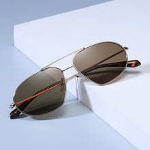 Load image into Gallery viewer, Men Women Sunglasses Retro Vintage Alloy Polarized UV400 Lens Cat Eye Eyeglasses Ladies Eyewear For Male/Female W121