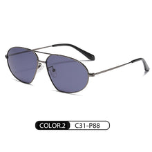 Load image into Gallery viewer, Men Women Sunglasses Retro Vintage Alloy Polarized UV400 Lens Cat Eye Eyeglasses Ladies Eyewear For Male/Female W121