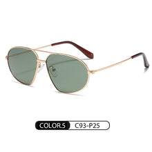 Load image into Gallery viewer, Men Women Sunglasses Retro Vintage Alloy Polarized UV400 Lens Cat Eye Eyeglasses Ladies Eyewear For Male/Female W121