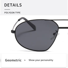 Load image into Gallery viewer, Men Women Sunglasses Retro Vintage Alloy Polarized UV400 Lens Cat Eye Eyeglasses Ladies Eyewear For Male/Female W121