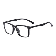 Load image into Gallery viewer, Men Women Transparent Rectangular Plastic Eyeglasses Lightweight TR90 Prescription Glasses Frame For Myopia Reading Lenses