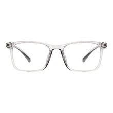 Load image into Gallery viewer, Men Women Transparent Rectangular Plastic Eyeglasses Lightweight TR90 Prescription Glasses Frame For Myopia Reading Lenses