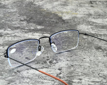 Load image into Gallery viewer, Men Women Ultralight Half-rim Progressive Multifocal Reading Glasses See Far And Near +0.75 +1 +1.25 +1.5 +1.75 +4 With Case