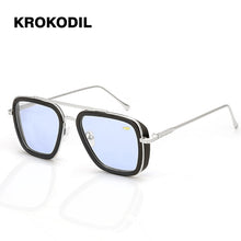 Load image into Gallery viewer, Men Women Vintage Steampunk Sunglasses Brand DesignerTony Stark Iron Man Goggles Retro Windproof Steam Punk Sun Glasses UV400