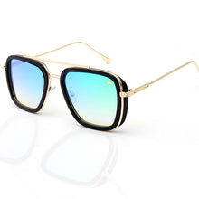 Load image into Gallery viewer, Men Women Vintage Steampunk Sunglasses Brand DesignerTony Stark Iron Man Goggles Retro Windproof Steam Punk Sun Glasses UV400