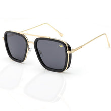 Load image into Gallery viewer, Men Women Vintage Steampunk Sunglasses Brand DesignerTony Stark Iron Man Goggles Retro Windproof Steam Punk Sun Glasses UV400