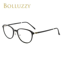 Carica l&#39;immagine nel visualizzatore di Gallery, Occhiali da vista da uomo e da donna, montatura per occhiali Cat Eye, montatura per occhiali dorati per uomo e donna, Ultem PEI, ultraleggera, per uomo e donna