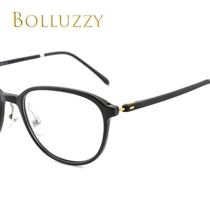 Occhiali da vista da uomo e da donna, montatura per occhiali Cat Eye, montatura per occhiali dorati per uomo e donna, Ultem PEI, ultraleggera, per uomo e donna