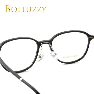 Occhiali da vista da uomo e da donna, montatura per occhiali Cat Eye, montatura per occhiali dorati per uomo e donna, Ultem PEI, ultraleggera, per uomo e donna