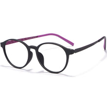 Load image into Gallery viewer, Men and Women Comfortable Round Frame Retro Glasses Frame Pure Titanium Spectacle Frame Optical Prescription Glasses 8868T