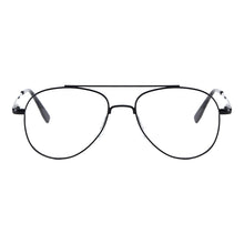 Load image into Gallery viewer, Men and Women Double Bridge Metal Full Rim Glasses Frame With Spring Hinge For Prescription Lenses Myopia Reading Lenses