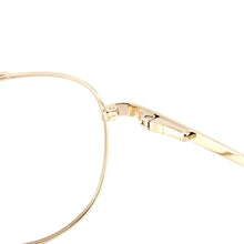 Load image into Gallery viewer, Men and Women Double Bridge Metal Full Rim Glasses Frame With Spring Hinge For Prescription Lenses Myopia Reading Lenses