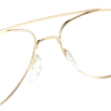 Load image into Gallery viewer, Men and Women Double Bridge Metal Full Rim Glasses Frame With Spring Hinge For Prescription Lenses Myopia Reading Lenses