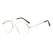 Load image into Gallery viewer, Men and Women Double Bridge Metal Full Rim Glasses Frame With Spring Hinge For Prescription Lenses Myopia Reading Lenses