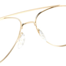 Load image into Gallery viewer, Men and Women Double Bridge Metal Full Rim Glasses Frame With Spring Hinge For Prescription Lenses Myopia Reading Lenses