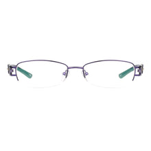 Carica l&#39;immagine nel visualizzatore di Gallery, Men and Women Eyeglasses Metal Half Rim Oval Large Glasses Frame For Optical Lenses Myopia Reading Progressive Prescription Lens