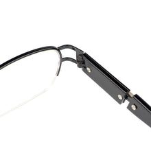 Carica l&#39;immagine nel visualizzatore di Gallery, Men and Women Eyeglasses Metal Half Rim Oval Large Glasses Frame For Optical Lenses Myopia Reading Progressive Prescription Lens