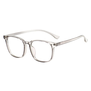 Men and Women Lightweight Square Eyeglasses TR90 Full Rim Transparent Prescription Glasses Frame For Optical Lenses