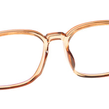 Load image into Gallery viewer, Men and Women Lightweight Square Eyeglasses TR90 Full Rim Transparent Prescription Glasses Frame For Optical Lenses