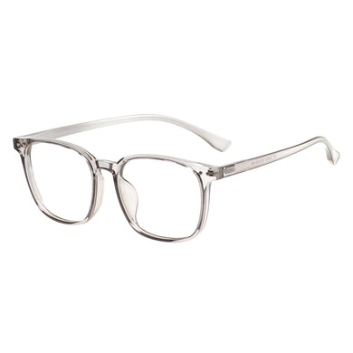 Men and Women Lightweight Square Eyeglasses TR90 Full Rim Transparent Prescription Glasses Frame For Optical Lenses