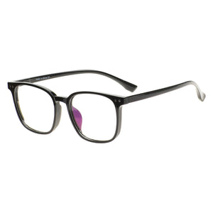 Men and Women Lightweight Square Eyeglasses TR90 Full Rim Transparent Prescription Glasses Frame For Optical Lenses