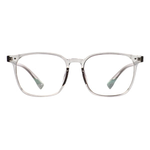 Men and Women Lightweight Square Eyeglasses TR90 Full Rim Transparent Prescription Glasses Frame For Optical Lenses