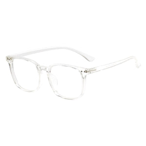 Men and Women Lightweight Square Eyeglasses TR90 Full Rim Transparent Prescription Glasses Frame For Optical Lenses
