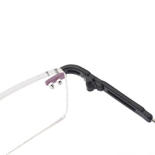 Load image into Gallery viewer, Men and Women Rectangular Rimless Memory Metal Prescription Eyeglasses Frame For Optical Lenses Myopia Presbyopia Progressive