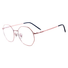 Load image into Gallery viewer, Men and Women Round Vintage Eyeglasses Metal Half Rim Spectacles For Prescription Lenses Myopia Reading Multifocal