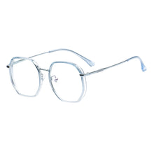 Carica l&#39;immagine nel visualizzatore di Gallery, Men and Women TR90 Metal Round Glasses Full Rim Clear Eyeglasses Frame For Prescription Lenses Myopia Reading Progressive Lens