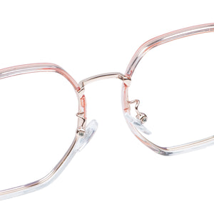 Men and Women TR90 Metal Round Glasses Full Rim Clear Eyeglasses Frame For Prescription Lenses Myopia Reading Progressive Lens