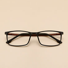 Load image into Gallery viewer, Men and women glasses frame imitation wood grain square glasses retro Optical Spectacle Eyeglasses Glasses 98056