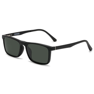 Men's And Women's Myopia Magnetic set Mirror Frame Polarized Sunglasses Full Frame Driving Mirror One Mirror Dual Purpose 2146