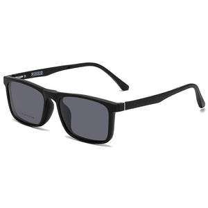 Men's And Women's Myopia Magnetic set Mirror Frame Polarized Sunglasses Full Frame Driving Mirror One Mirror Dual Purpose 2146