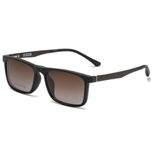 Load image into Gallery viewer, Men&#39;s And Women&#39;s Myopia Magnetic set Mirror Frame Polarized Sunglasses Full Frame Driving Mirror One Mirror Dual Purpose 2146
