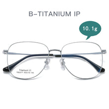 Load image into Gallery viewer, Men&#39;s And Women&#39;s Metal Big Frame Retro Full Frame β Titanium Myopia Glasses Frame Ultra Light Optical Glasses Frame 2077