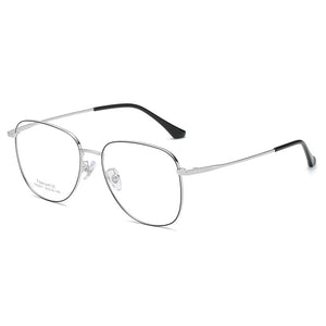 Men's And Women's Metal Big Frame Retro Full Frame β Titanium Myopia Glasses Frame Ultra Light Optical Glasses Frame 2077
