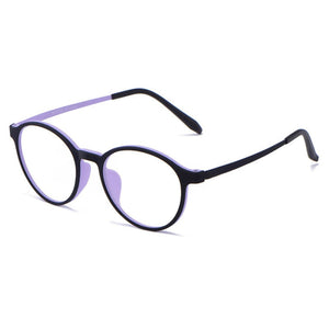 Men's And Women's Retro Round Glasses Frame Ultralight Titanium Alloy Myopia Glasses Optical Prescription Eyeglasses Frame H3050