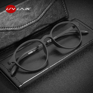 Men's And Women's Retro Round Glasses Frame Ultralight Titanium Alloy Myopia Glasses Optical Prescription Eyeglasses Frame H3050
