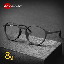 Load image into Gallery viewer, Men&#39;s And Women&#39;s Retro Round Glasses Frame Ultralight Titanium Alloy Myopia Glasses Optical Prescription Eyeglasses Frame H3050