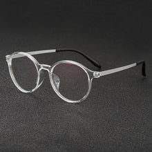 Carica l&#39;immagine nel visualizzatore di Gallery, Men&#39;s And Women&#39;s Retro Round Glasses Frame Ultralight Titanium Alloy Myopia Glasses Optical Prescription Eyeglasses Frame H3050